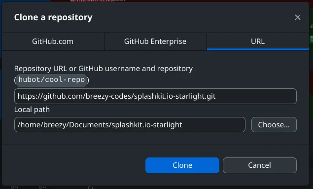 splashkit repo